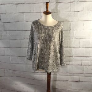 Anthropologie Akemi + Kin Knit Textured Blouse
